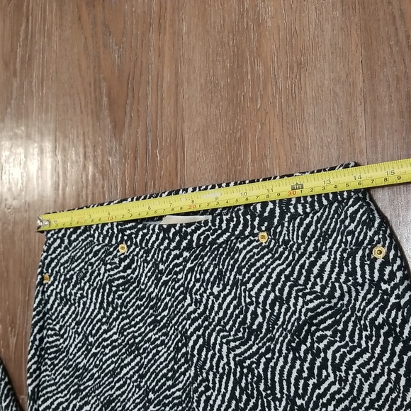 (S) MICHAEL Michael Kors Patterned Jeggings Business Casual Contemporary Fancy - Picture 7 of 9
